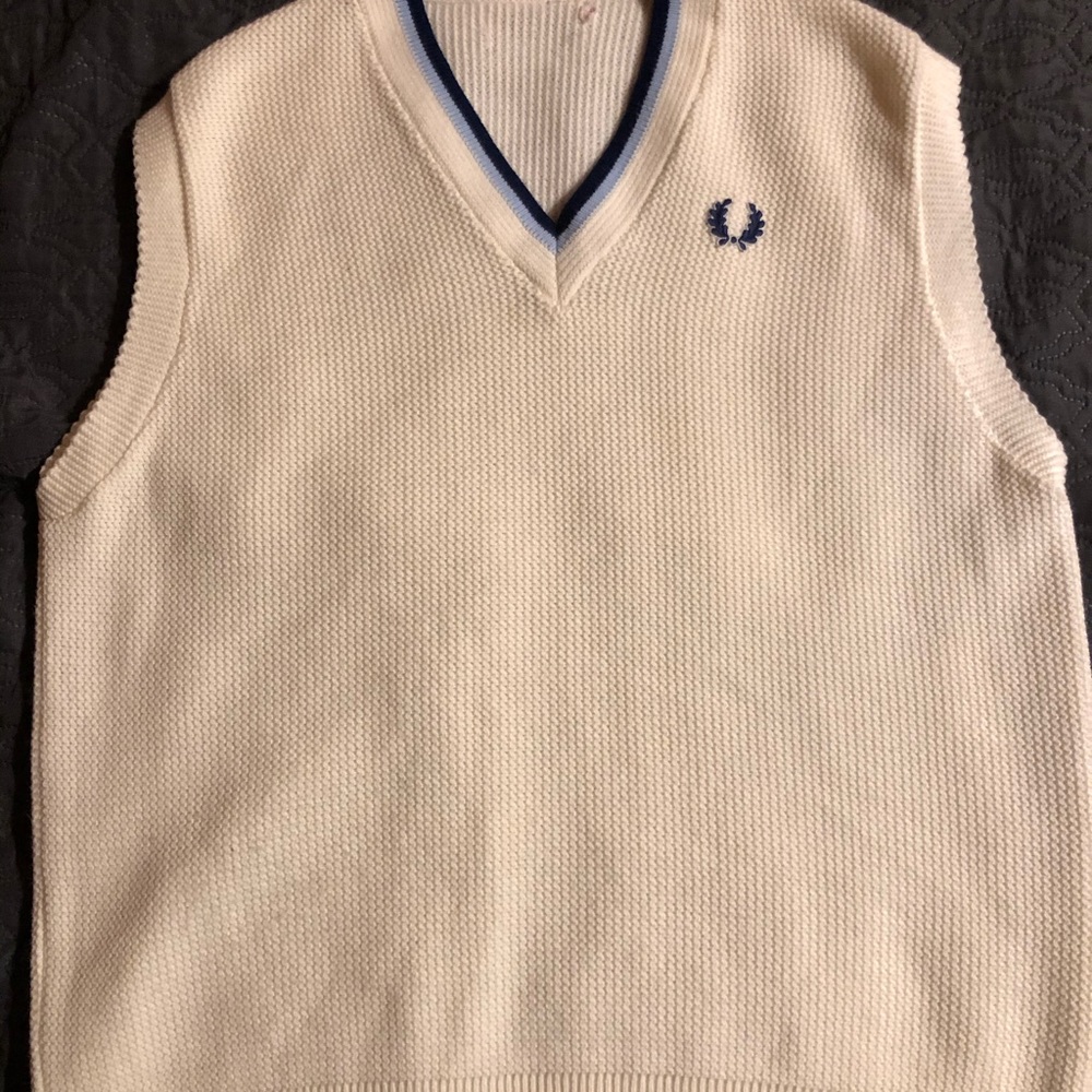Men’s Sweater vest by Fred Perry